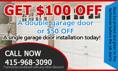 Garage Door Repair Tiburon coupon - download now!